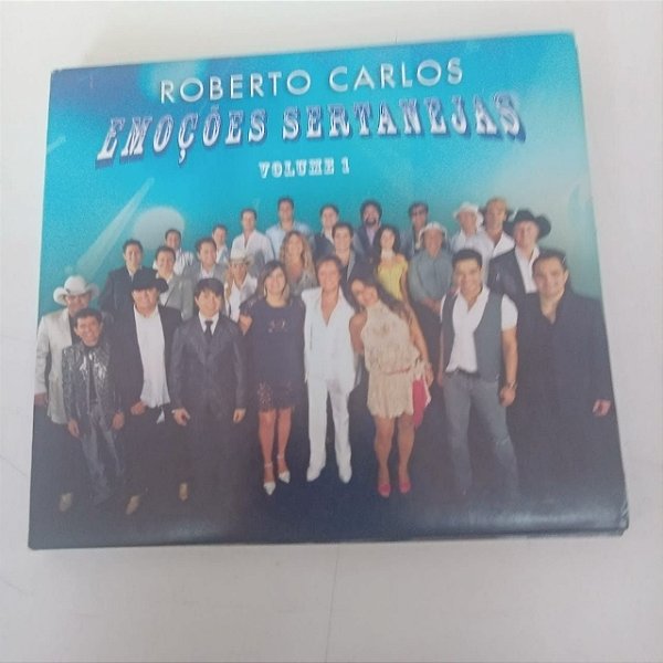 Cd Roberto Carlos - Emoções Sertanejas Vol.1/capa Digipack Interprete Roberto Carlos [usado]