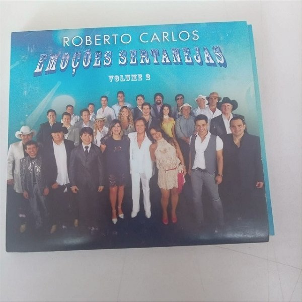 Cd Roberto Carlos - Emoçoes Sertanejas Vol.2 Interprete Roberto Carlos e Convidados [usado]