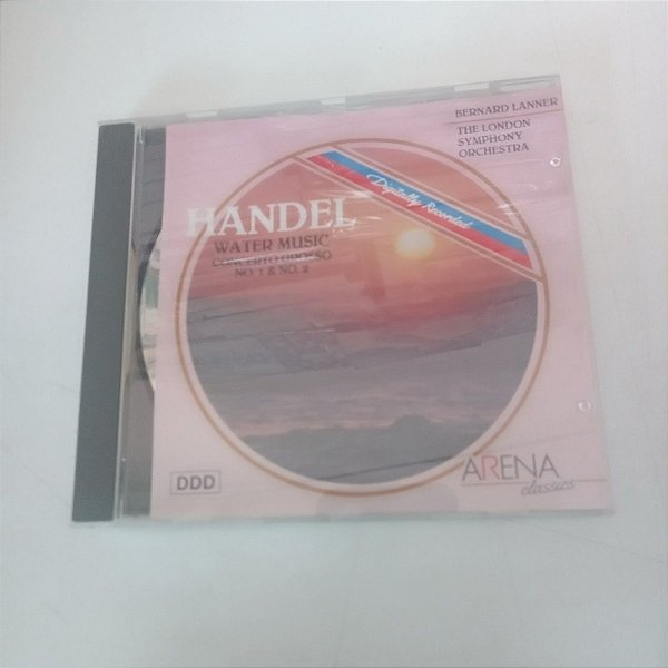 Cd Handel - Water Music Concerto Grosso Interprete Walter Music [usado]