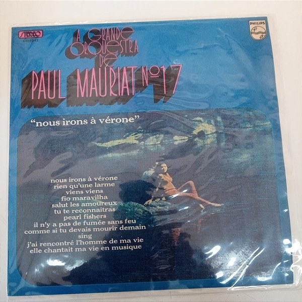 Disco de Vinil Nous Irons a Verone Interprete Paul Mauriat (1974) [usado]