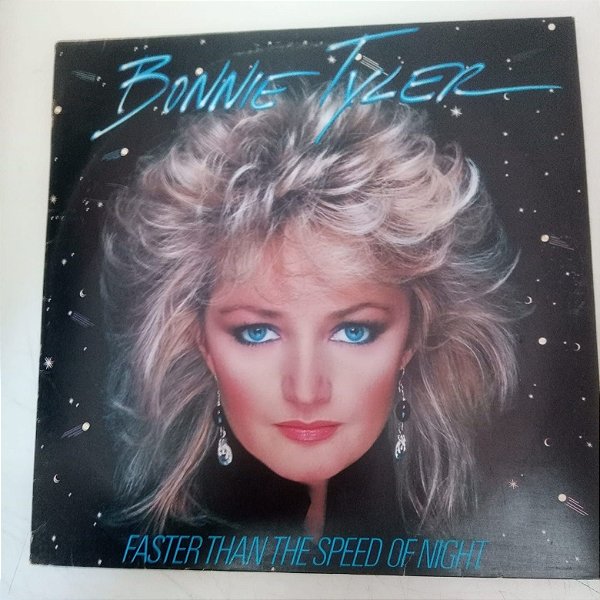 Disco de Vinil Bonnie Tyler - Faster The Speed The Of Night Interprete Bonnie Tyler (1983) [usado]