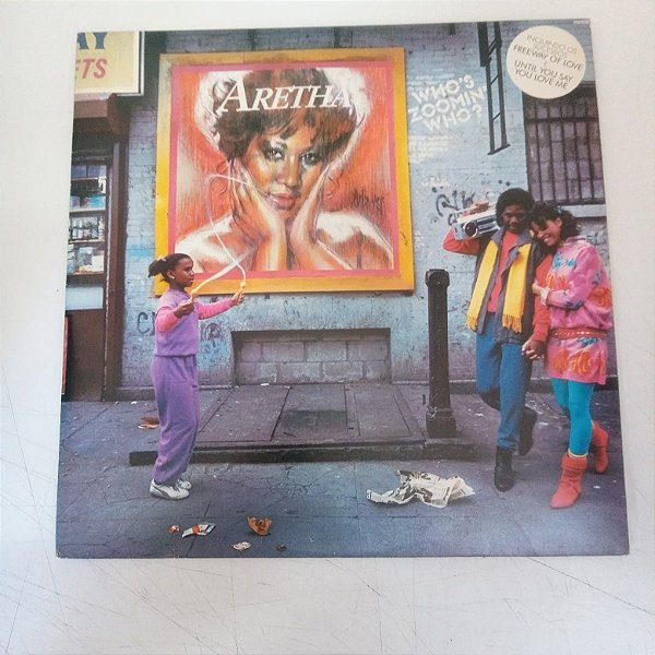 Disco de Vinil Aretha Franklion Who´s Zoomin Who Interprete Aretha Franklin (1985) [usado]
