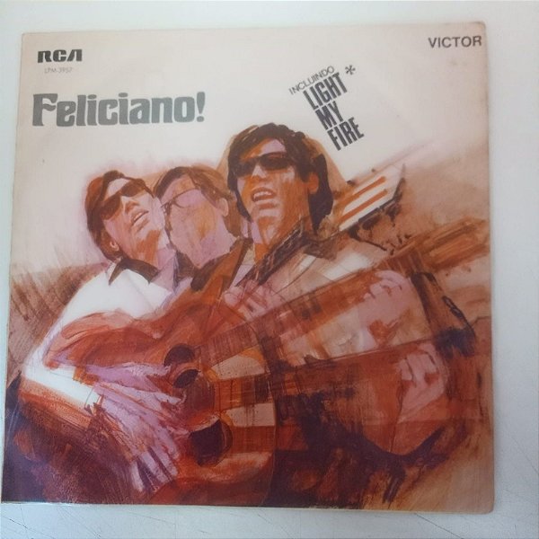 Disco de Vinil Feliciano 1968 Interprete Feliciano (1968) [usado]