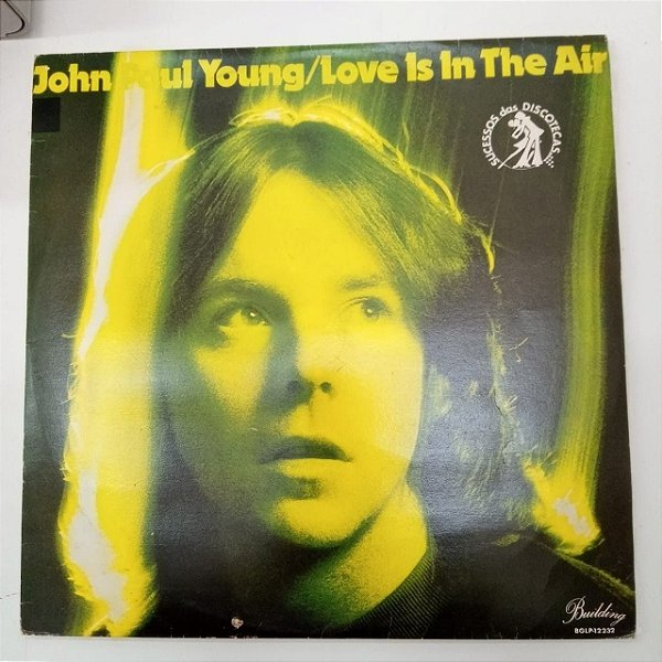 Disco de Vinil John Paul Young - Love Is In The Air Interprete John Paul Young (1978) [usado]