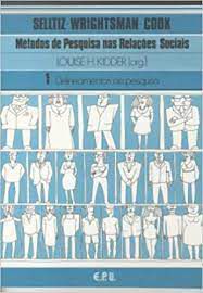 Livro Métodos de Pesquisa nas Relações Sociais- 1 Delineamentos de Pesquisa Autor Kidder, Louise H. (1987) [usado]