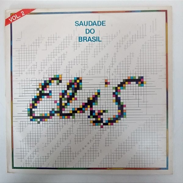 Disco de Vinil Elis - Saudade do Brasil Vol.2 Interprete Elis Regina (1980) [usado]