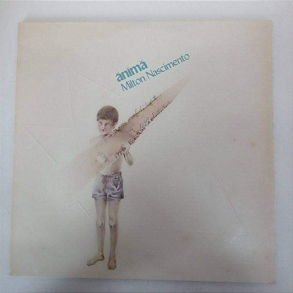 Disco de Vinil Anima - Milton Nascimento Interprete Milton Nascimento (1982) [usado]