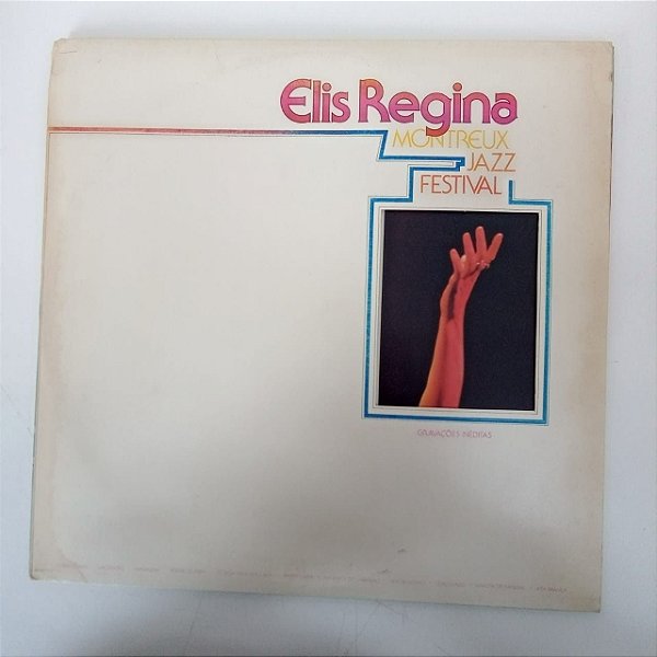 Disco de Vinil Elis Regina - Montreux Jazz Festival Interprete Elis Regina (1982) [usado]
