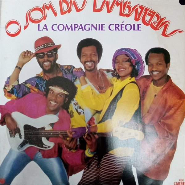 Disco de Vinil o Som das Lambaterias - La Compagnie Créole Interprete La Compagnie Créole (1988) [usado]