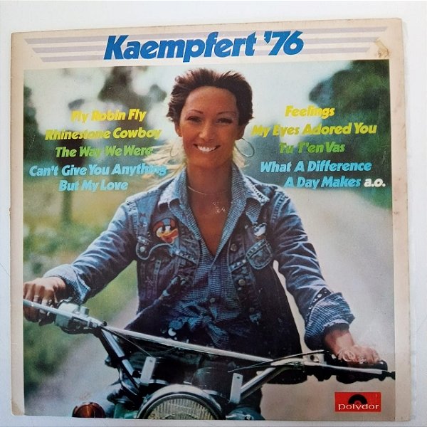 Disco de Vinil Kaempfert´76 Interprete Bert Kaemmpfert e sua Orquestra (1977) [usado]