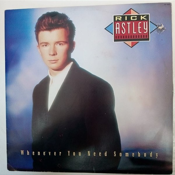 Disco de Vinil Rick Astley - Whenever You Need Someboy Interprete Rick Astley (1987) [usado]