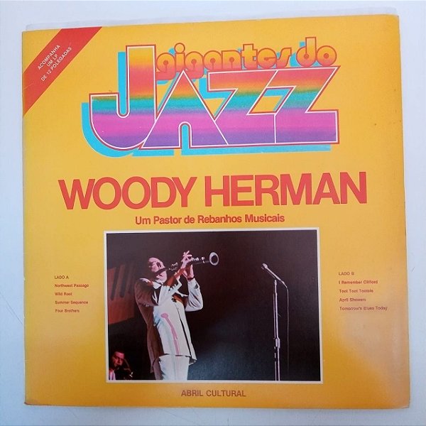 Disco de Vinil Gigante do Jazz - Woody Herman Interprete Woody Herman (1981) [usado]