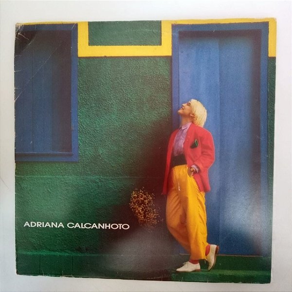 Disco de Vinil Adriana Calcanhoto Interprete Adriana Calcanhoto (1990) [usado]