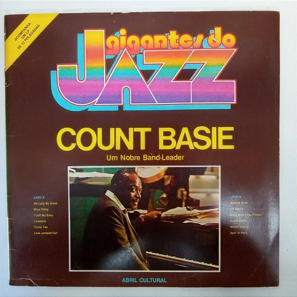 Disco de Vinil Gigantes do Jazz - Count Basie Interprete Count Basie (1980) [usado]