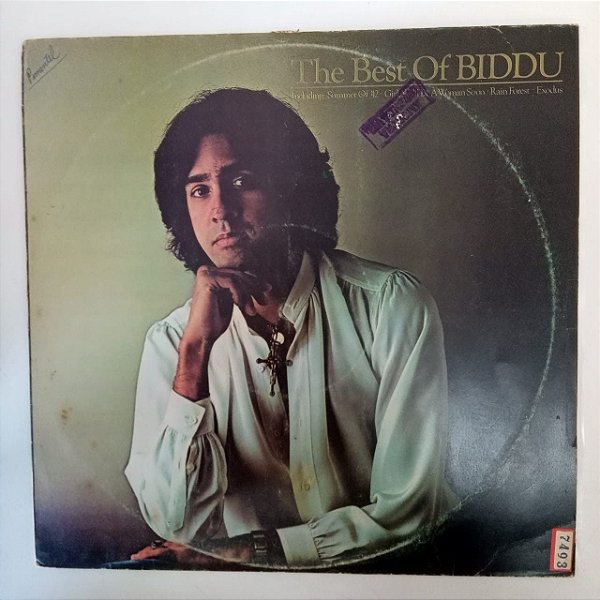 Disco de Vinil The Best Of Biddu - Biddu Orchestra Interprete Biddu e Orchestra (1979) [usado]
