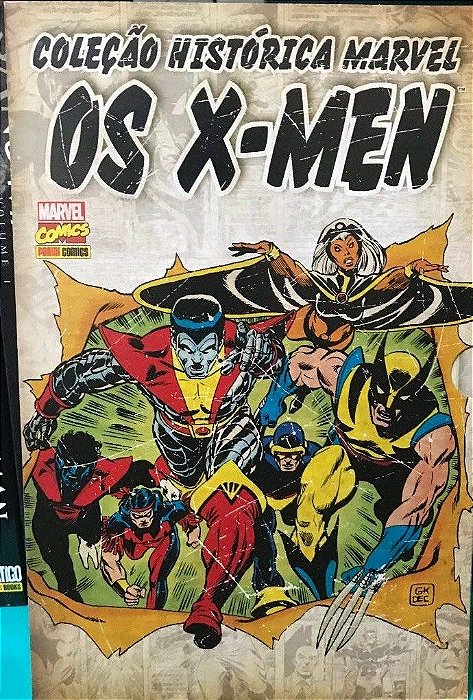 Gibi Box 4 Volumes - Coleção Histórica Marvel - os X-men Autor Marvel Comics (2014) [usado]