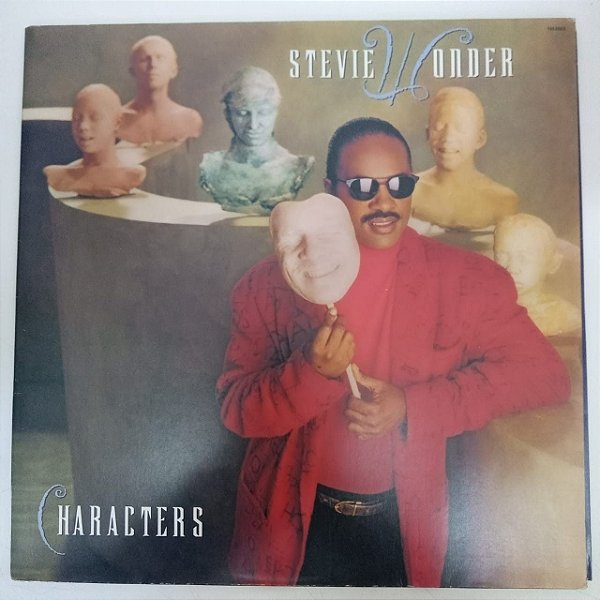 Disco de Vinil Stevie Wonder - Characteres Interprete Stevie Wonder (1987) [usado]