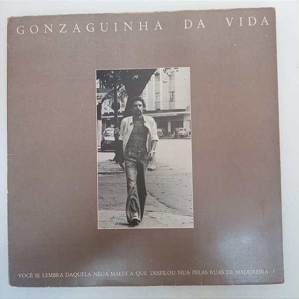 Disco de Vinil Gonzaguinha da Vida Interprete Luiz Gonzaga Junior (1978) [usado]
