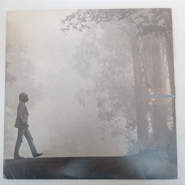 Disco de Vinil Milton Nascimento - Encontro e Despedidas Interprete Milton Nascimento (1985) [usado]