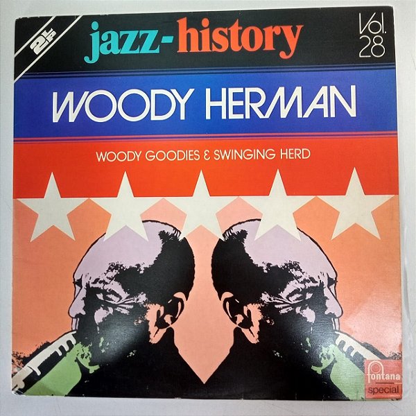 Disco de Vinil Jazz Hsitory - Woody Herman Vol.28 Dois Lps Interprete Woody Herman (1976) [usado]
