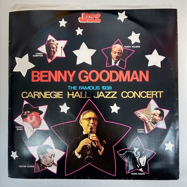 Disco de Vinil Benny Godman - Carnegie Hall Jazz Concert Dois Lps Interprete Beny Godman [usado]