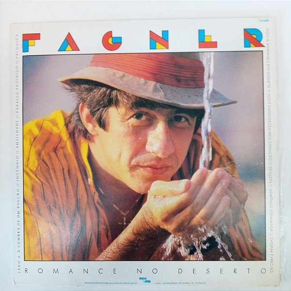 Disco de Vinil Fagner - Romance no Deserto Interprete Fagner (1987) [usado]