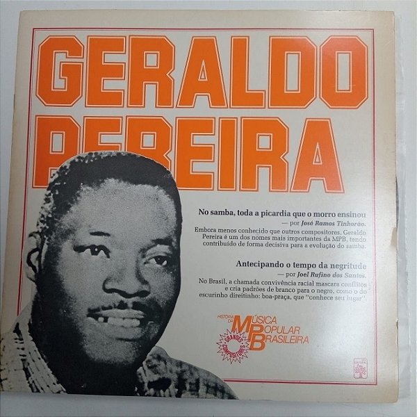 Disco de Vinil Geraldo Pereira - História da Mpb Interprete Geraldo Pereira (1983) [usado]