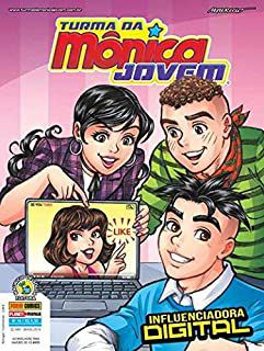 Gibi Turma da Mônica Jovem Nº 16 (nova Fase) Autor Influenciadora Digital (2018) [usado]