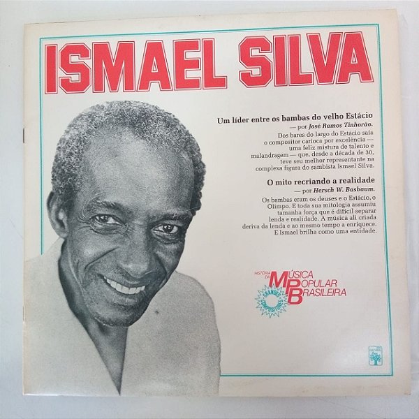 Disco de Vinil Ismael Silva - História da Mpb Interprete Ismael Silva (1983) [usado]