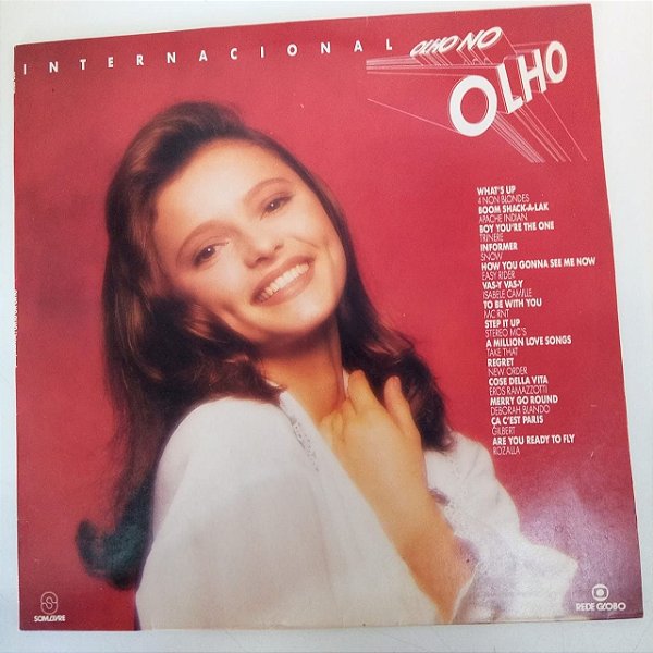 Disco de Vinil Olho no Olho Internacional Interprete Varios Artistas (1993) [usado]