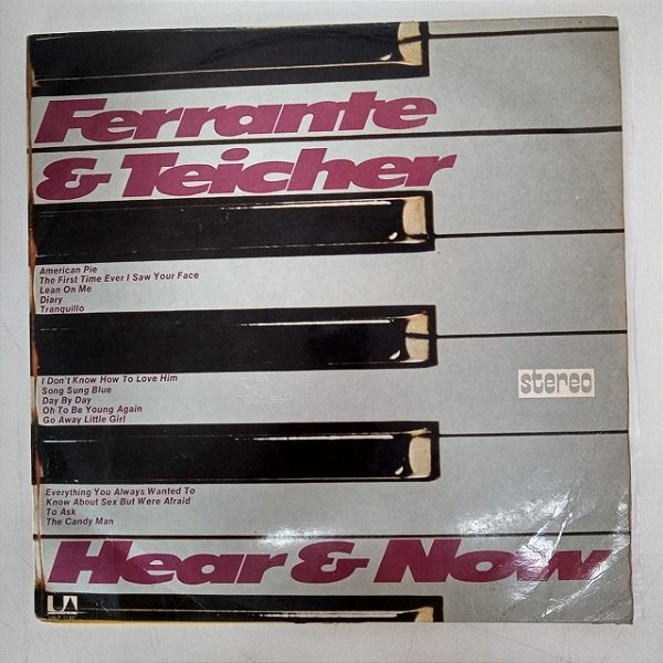 Disco de Vinil Hear And Now Interprete Ferrante e Teicher (1973) [usado]
