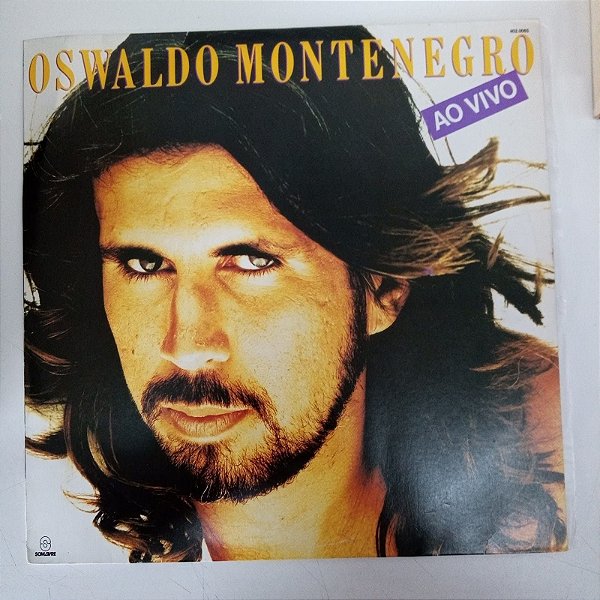 Disco de Vinil Oswaldo Montenegro ao Vivo Interprete Oswaldo Montenegro (1989) [usado]