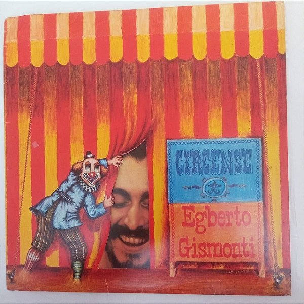 Disco de Vinil Edgberto Gismonti - Circense Interprete Edgberto Gismonti (1979) [usado]
