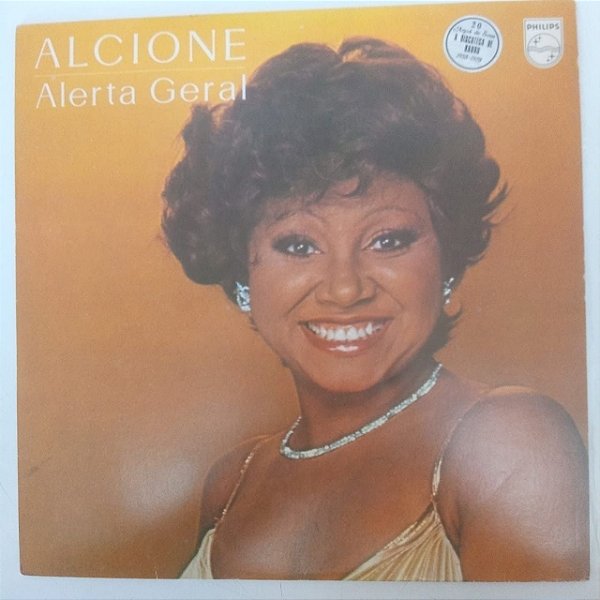 Disco de Vinil Alcione - Alerta Geral 1978 Interprete Alcione (1978) [usado]