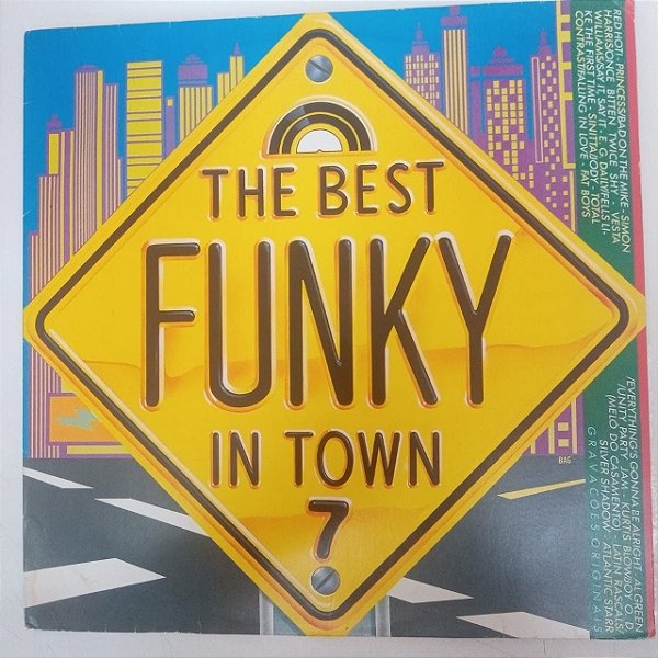 Disco de Vinil The Best Funky In Town Vol.vii Interprete Varios (1988) [usado]