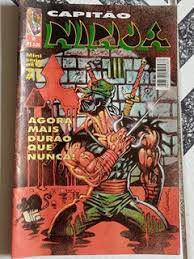 Gibi Capitão Ninja Nº1 Autor Agora Mais Durão que Nunca! [usado]