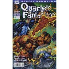 Gibi Quarteto Fantástico #1- Heróis Renascem Autor (1998) [usado]