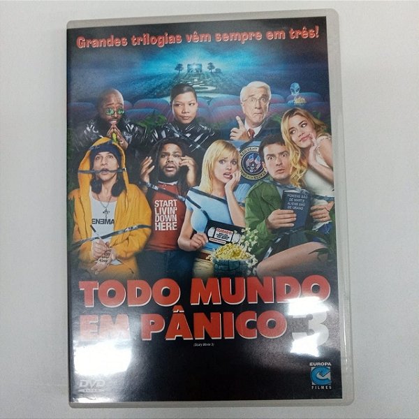 Dvd Todo Mundo em Pãnico 3 Editora David Zucker [usado]