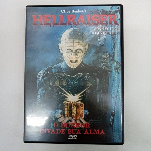 Dvd Hellraiser - Renascido do Inferno Editora Clive Barker´s [usado]