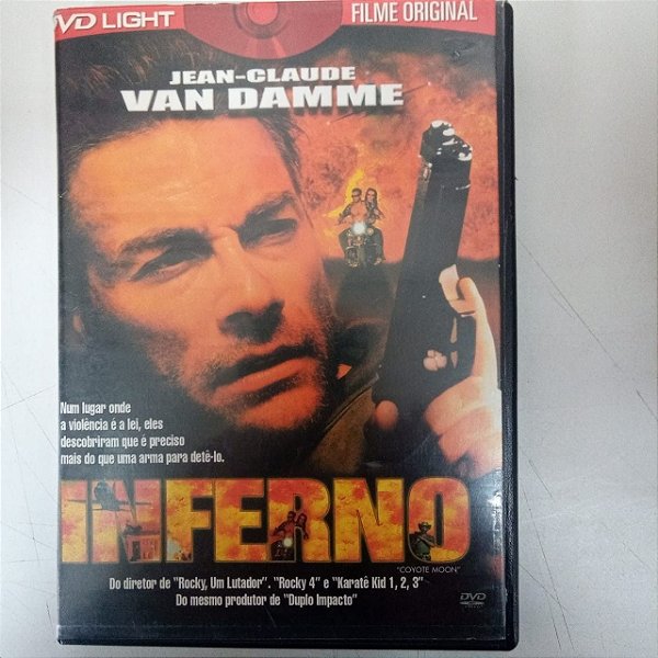 Dvd Inferno Editora Coyte Moon [usado]