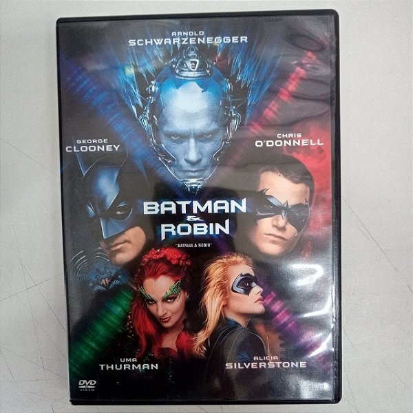 Dvd Batman e Robin Editora Joel Schumacher [usado]