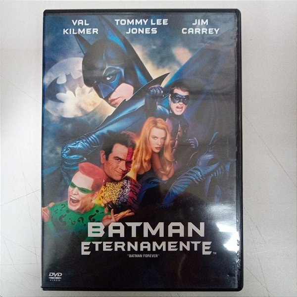 Dvd Batman Eternamente Editora Joel Schumacher [usado]