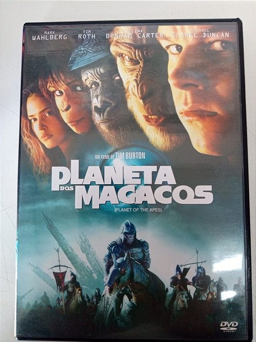 Dvd Planeta dos Macacos Editora Tim Bourtoin [usado]