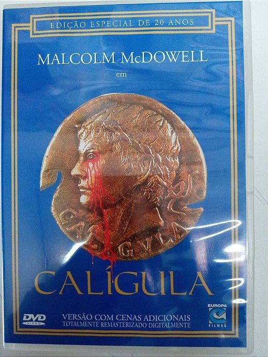 Dvd Calígula Editora Danilo Donati [usado]