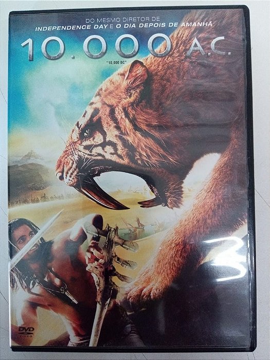 Dvd 10,000 A.c. Editora Roland Emmerich [usado]