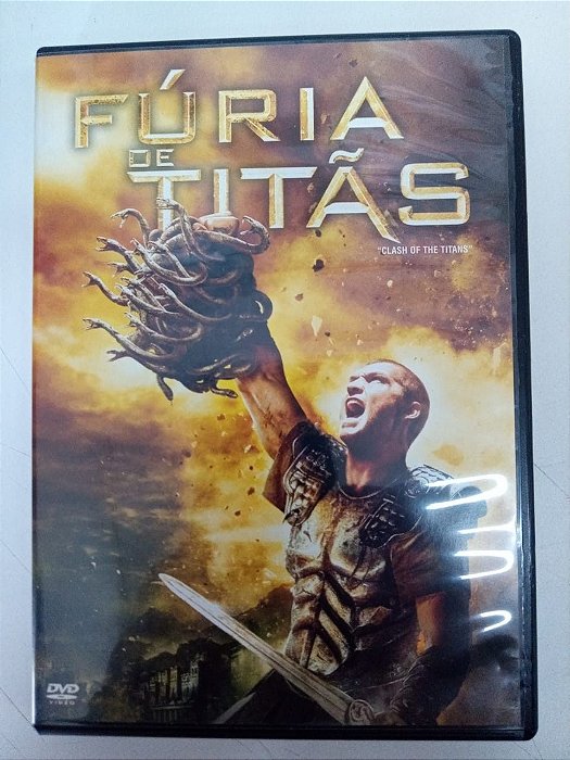 Dvd Fúria Titãs Editora Louis Leterrier [usado]