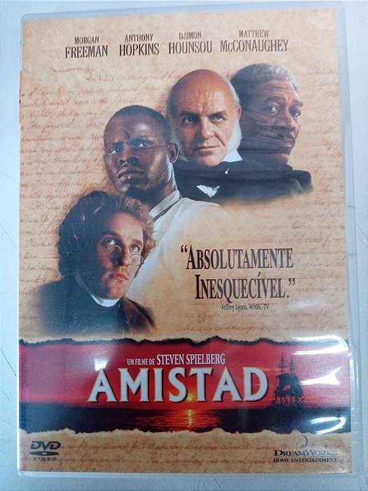 Dvd Amistad Editora Steven Spielberg [usado]