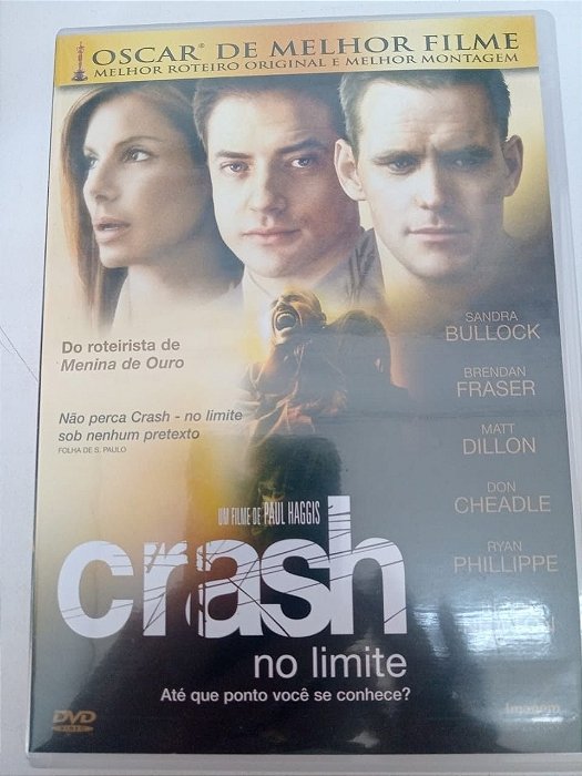 Dvd Crash - no Limite Editora Pauyl Haggis [usado]