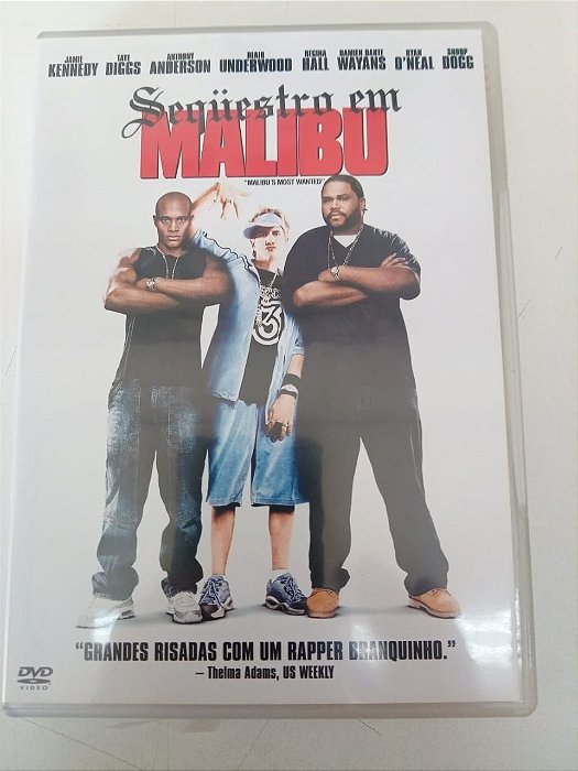 Dvd Sequestro em Malibu Editora John Whitesell [usado]
