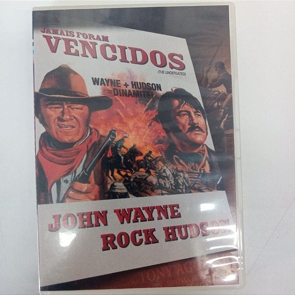 Dvd Jamais Foram Vencidos Editora Andrew V. Mclaglen [usado]